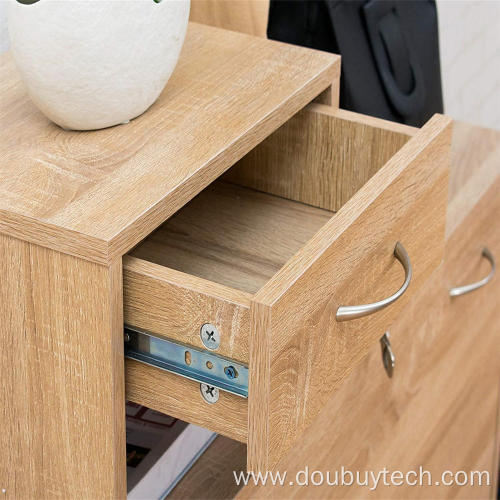 Wooden Stand Shoe Storage Cabinet With Mirror